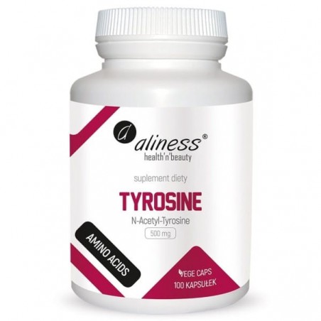 Aliness Tyrosine 500 mg - 100 kapsułek