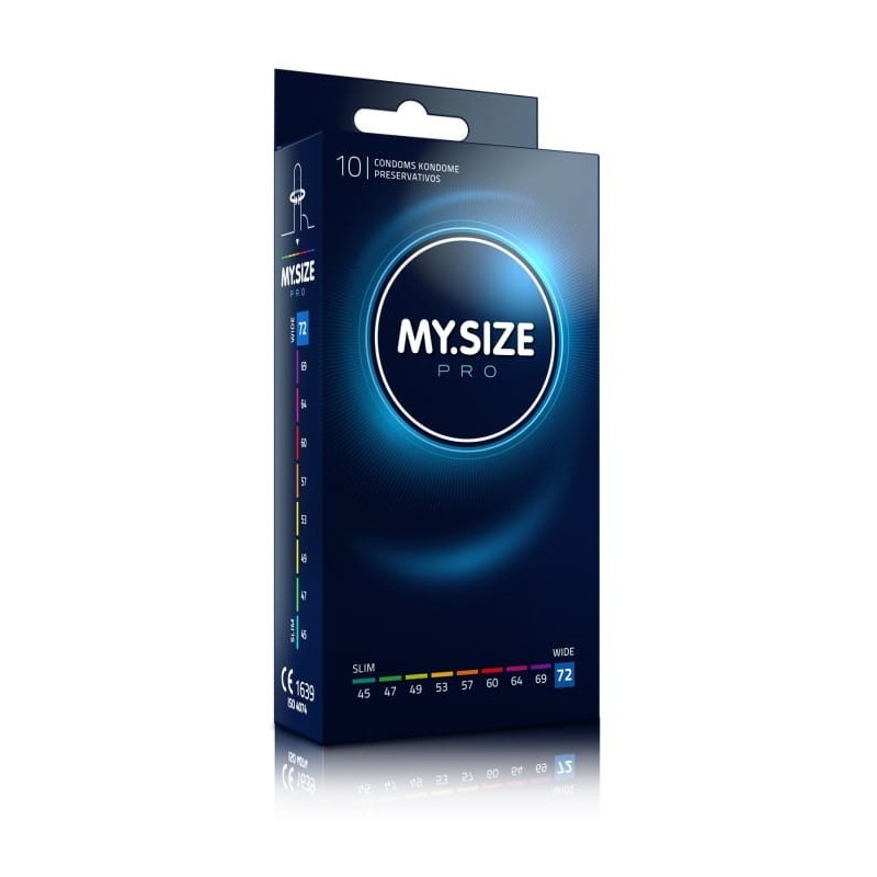 MY.SIZE Pro 72 mm 10 szt. - prezerwatywy