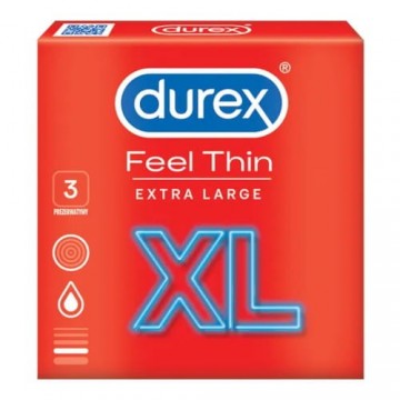 Durex Feel Thin XL 3 szt. -...