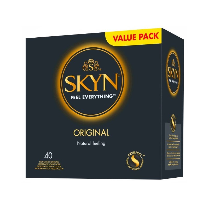 SKYN Original 40 szt. - prezerwatywy nielateksowe