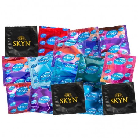 SKYN & Unimil MIX 50 szt. - prezerwatywy