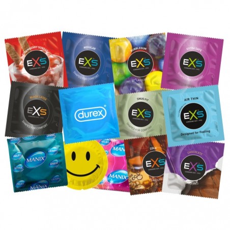 Durex EXS Unimil MIX 50 szt. - prezerwatywy