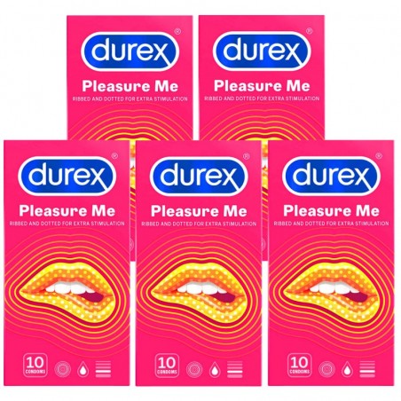 Durex Pleasuremax (Pleasure Me) 50 szt. - prezerwatywy