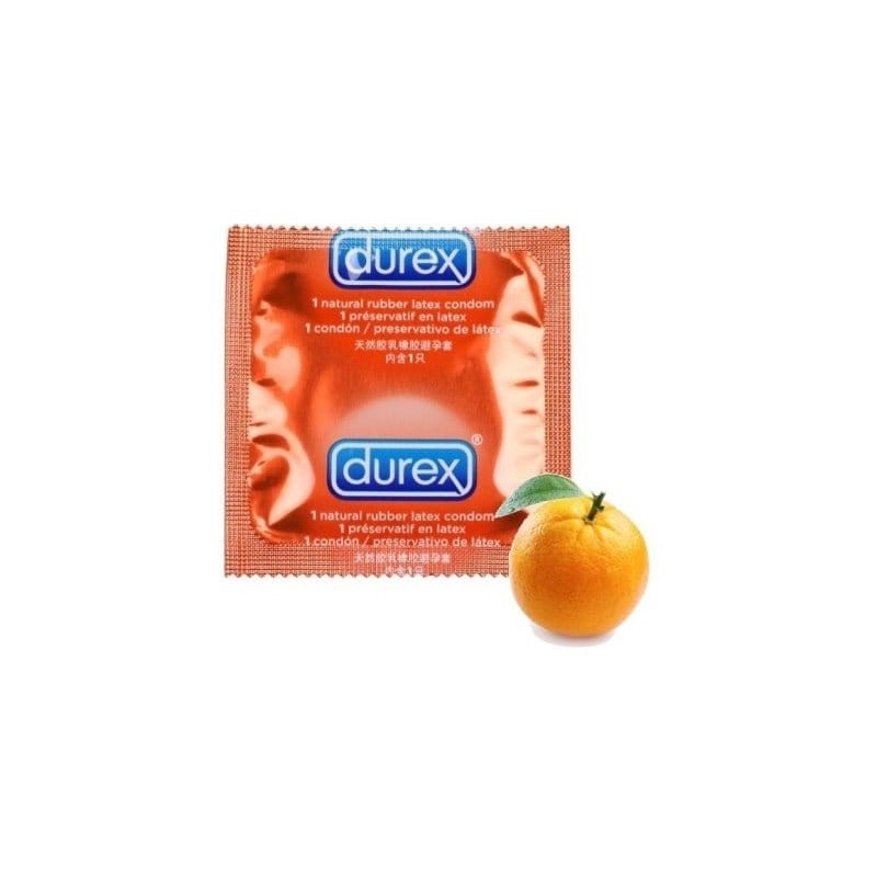 Durex Select pomarańcza 1 szt. - prezerwatywy