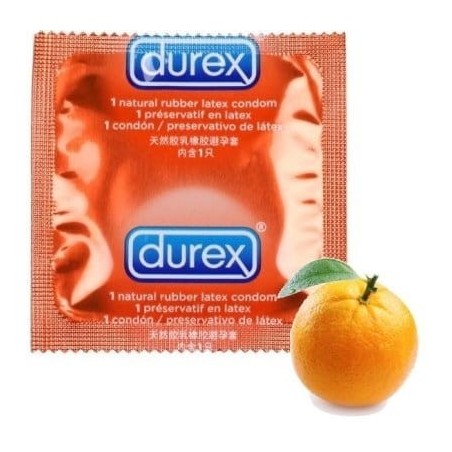 Durex Select pomarańcza 1 szt. - prezerwatywy