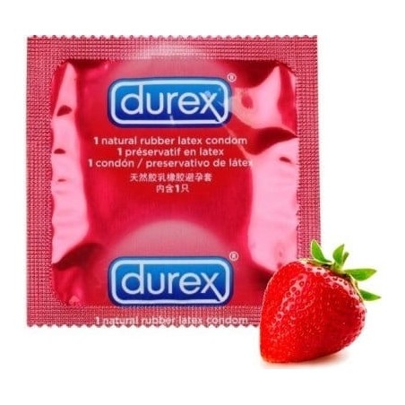 Durex Select truskawka 1 szt. - prezerwatywy