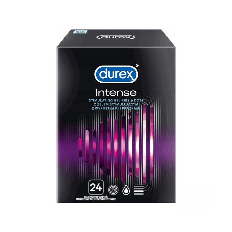 Durex Intense 24 szt. - prezerwatywy