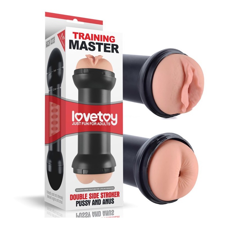 LoveToy Training Master Pussy and Anus – masturbator pochwa i pupa