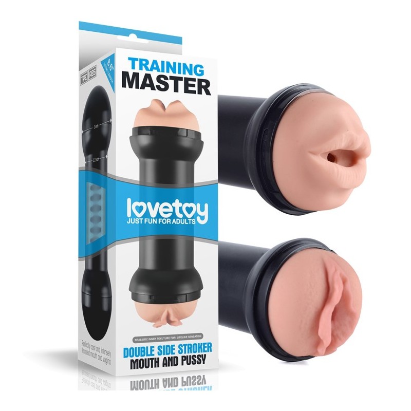 LoveToy Training Master Mouth and Pussy – masturbator usta i pochwa