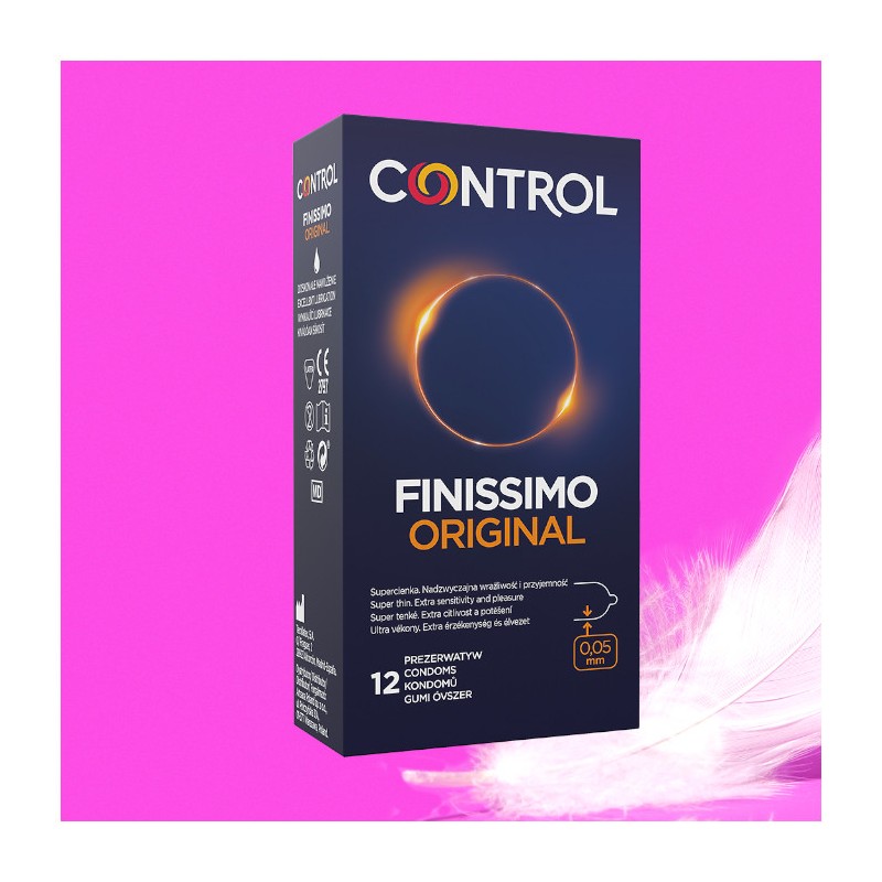 Control Finissimo Original 12 szt. - prezerwatywy cienkie