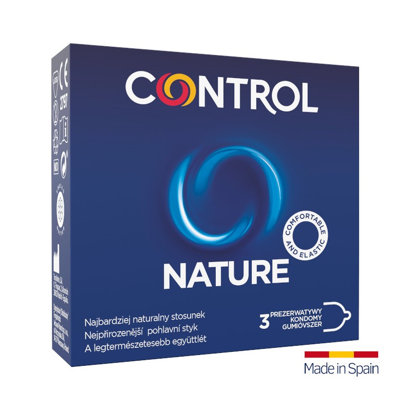 Control Nature 3 szt. - prezerwatywy klasyczne