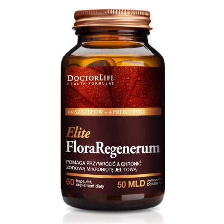 Doctor Life Flora Regenerum Ultra 12 mld. - 60 kapsułek