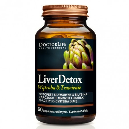 Doctor Life Liver Detox - 60 kapsułek