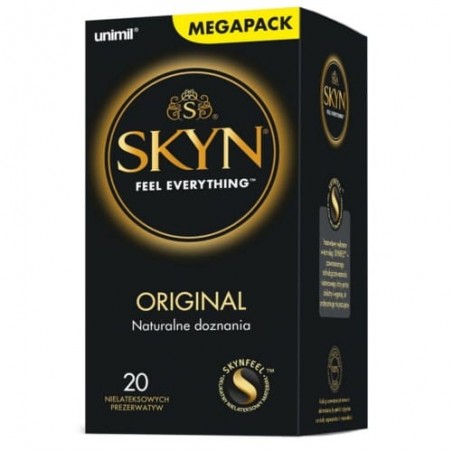 SKYN Original 20 szt. - prezerwatywy nielateksowe