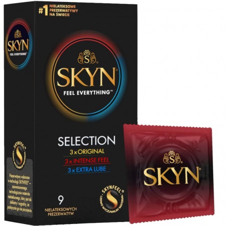 Unimil SKYN Selection 9 szt. - prezerwatywy