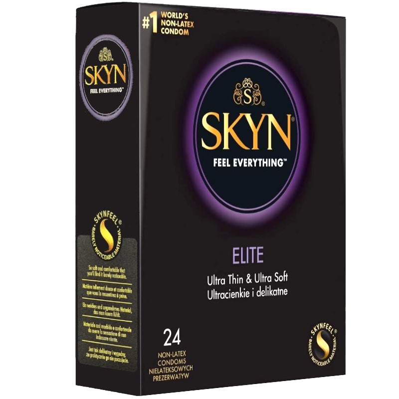 SKYN Elite 24 szt. - prezerwatywy nielateksowe cienkie