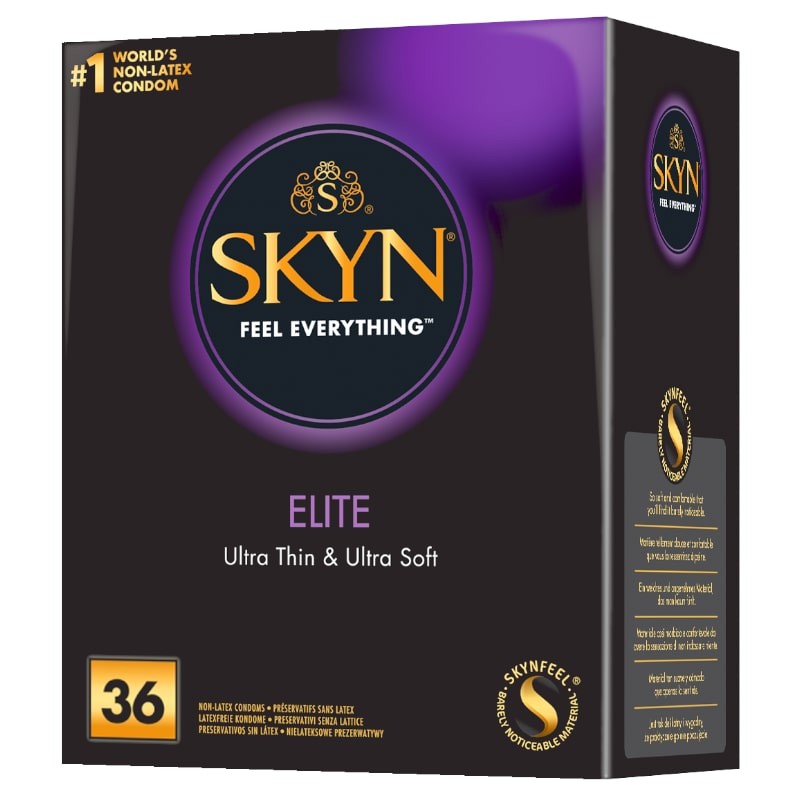 SKYN Elite 36 szt. - prezerwatywy nielateksowe cienkie