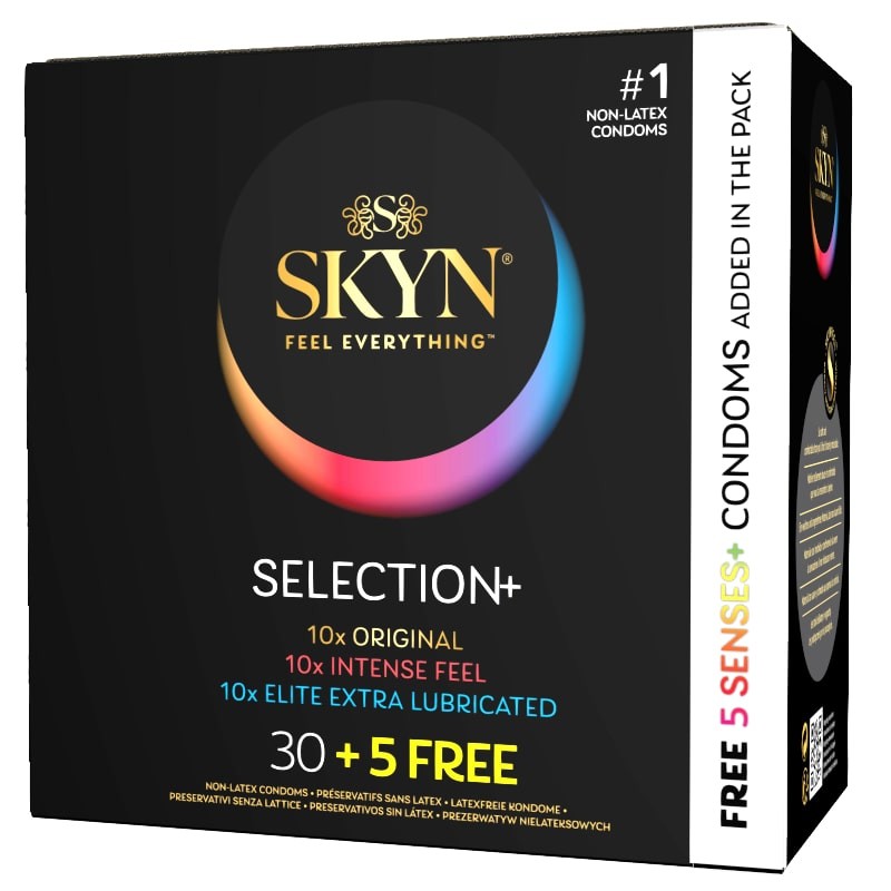 SKYN Selection Senes 35 szt. - prezerwatywy nielateksowe mix