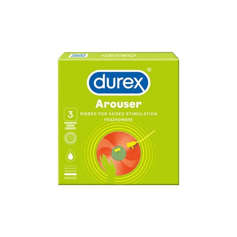 Durex Arouser 3 szt. - prezerwatywy