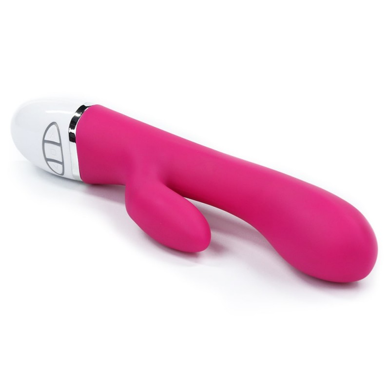 LoveToy Dreamer – luksusowy wibrator króliczek na USB (różowy)