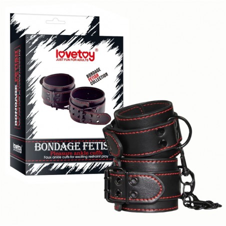 LoveToy Bondage Ankle Cuffs – kajdanki na kostki