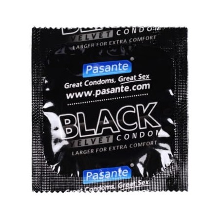 Pasante Black Velvet 1 szt. - prezerwatywy