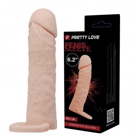 Pretty Love Penis Sleeve 6,2" medium - nakładka