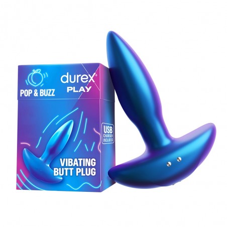 Durex Play Vibrating Butt Plug - korek analny wibrujący