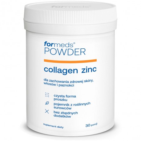 ForMeds F-COLLAGEN ZINC (kolagen + cynk) - 30 porcji