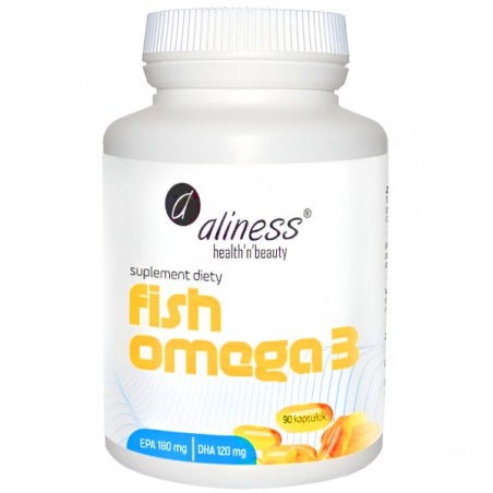 Aliness Fish Omega 3 180/120 mg - 90 kapsułek