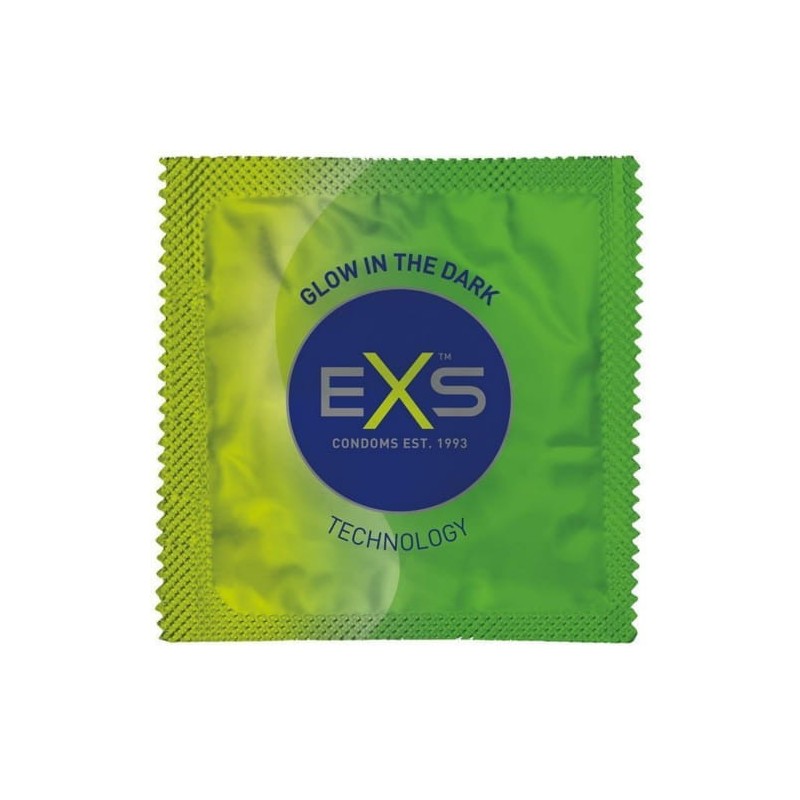 EXS Glow 1 szt. - prezerwatywy