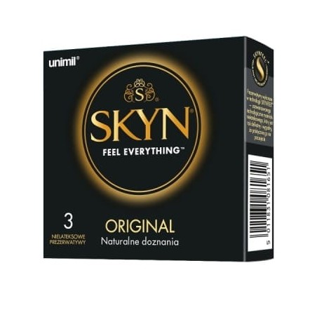 SKYN Original 3 szt. - prezerwatywy nielateksowe