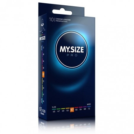 MY.SIZE Pro 57 mm 10 szt. - prezerwatywy