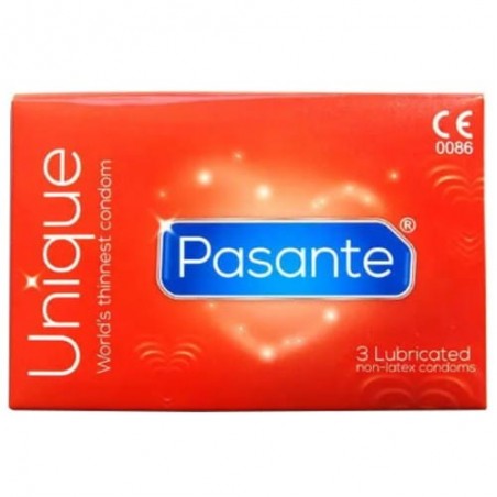 Pasante Unique 3 szt. - prezerwatywy