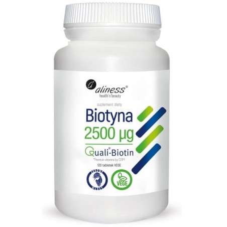 Aliness Biotyna 2500 μg - 120 tabletek