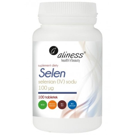 Aliness Selen selenian (IV) sodu - 100 tabletek
