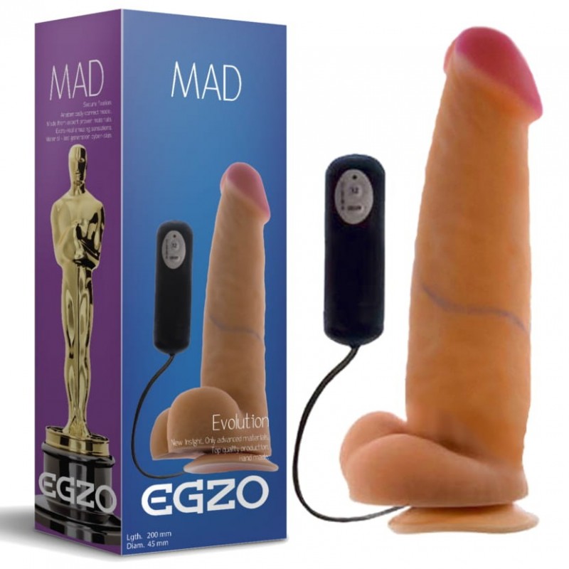 EGZO Mad Oscar - wibrator dildo
