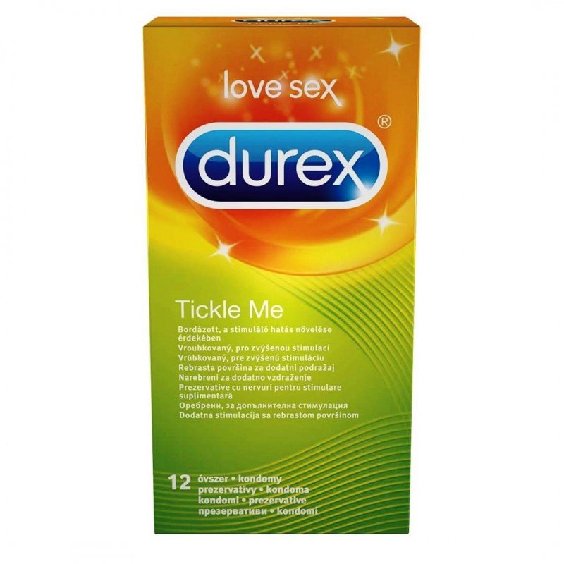 Durex Tickle Me 12 szt. - prezerwatywy