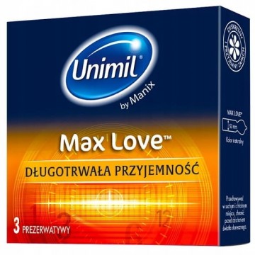 Unimil Max Love 3 szt. -...