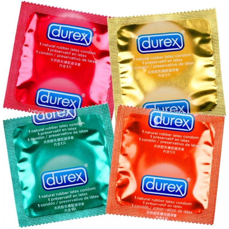 Durex Select smakowe 40 szt. - prezerwatywy
