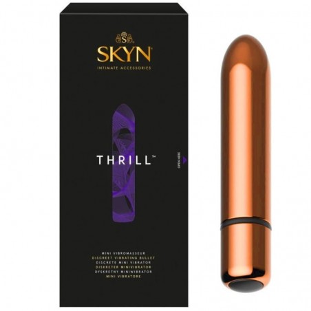 SKYN Thrill - elegancki dyskretny mini wibrator, masażer