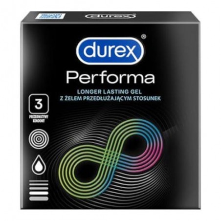 Durex Performa 3 szt. - prezerwatywy