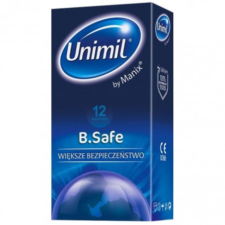 Unimil B.Safe 12 szt. - prezerwatywy
