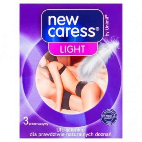 New Caress Light 3 szt. - prezerwatywy