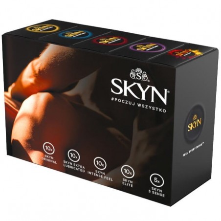 SKYN Max Mix 45 szt. - prezerwatywy nielateksowe