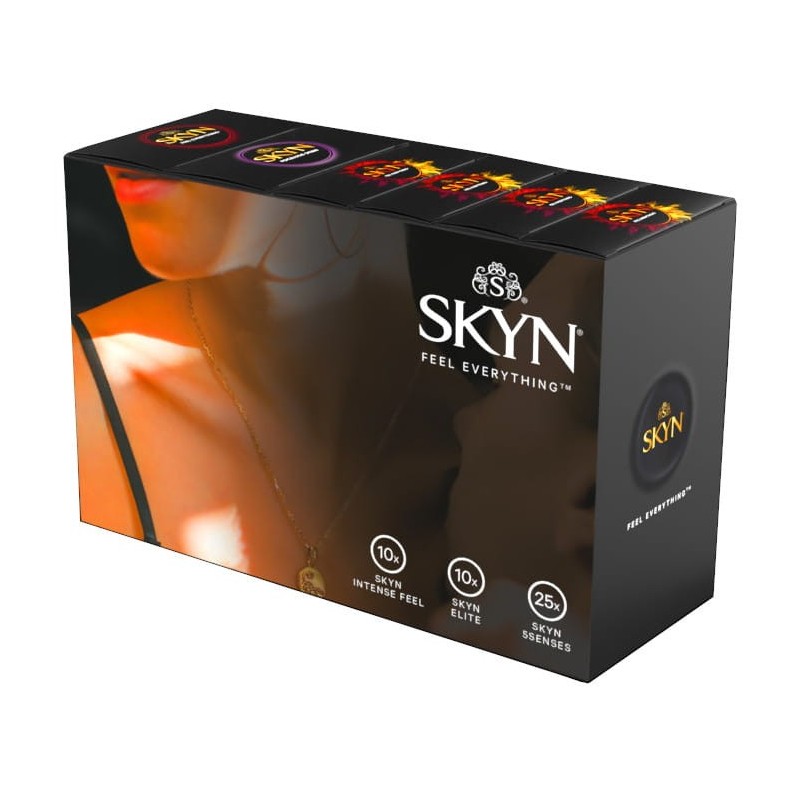 SKYN Senses Mix 45 szt. - prezerwatywy nielateksowe