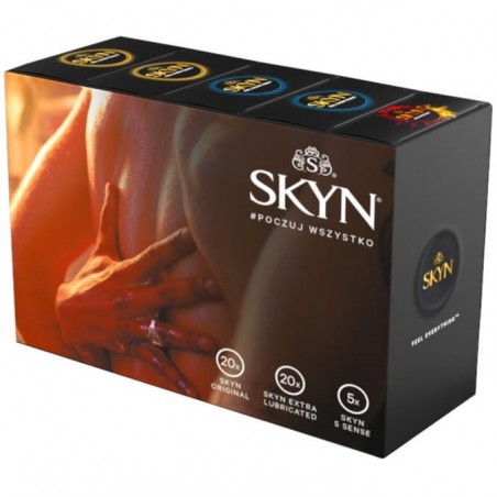 Unimil SKYN Basic Mix 45 szt. - prezerwatywy